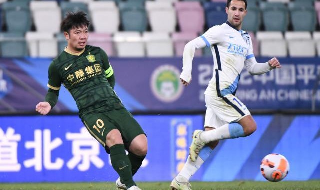 【中超】林良铭头槌+世界波 北京国安1比3大连人